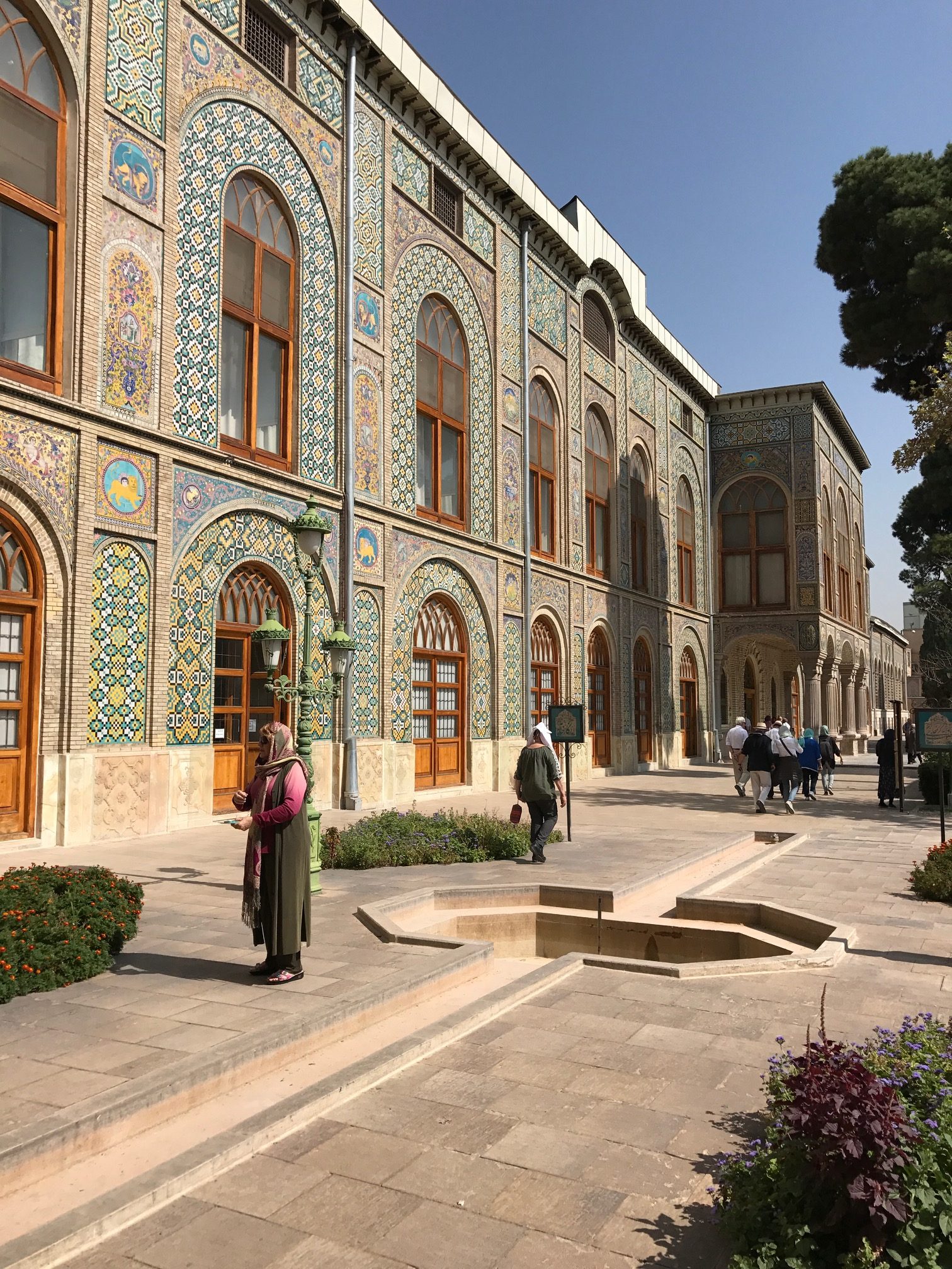 Palais du Golestan à Téhéran